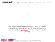 Tablet Screenshot of engine-house.co.uk